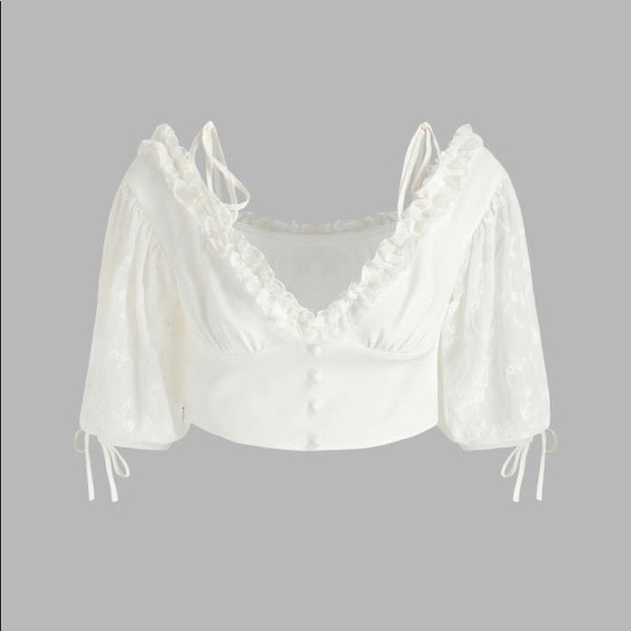 Cider clothing Love Story Off Shoulder Blouse - Picture 4 of 5